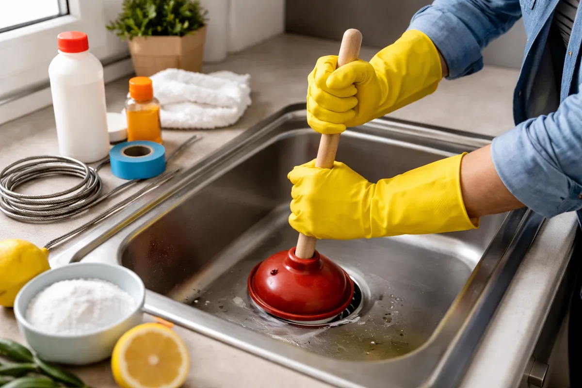 Comment réparer une canalisation bouchée sans faire appel à un professionnel