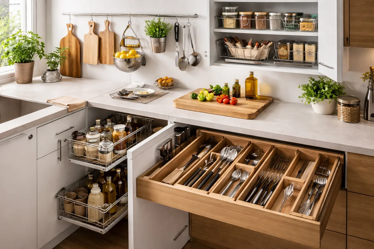 Comment bien choisir des accessoires de cuisine pour optimiser l'espace
