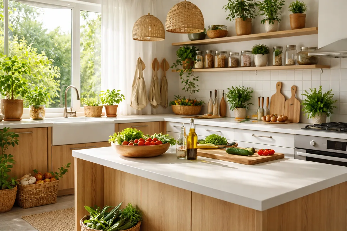 Aménager une cuisine écoresponsable pour un mode de vie sain