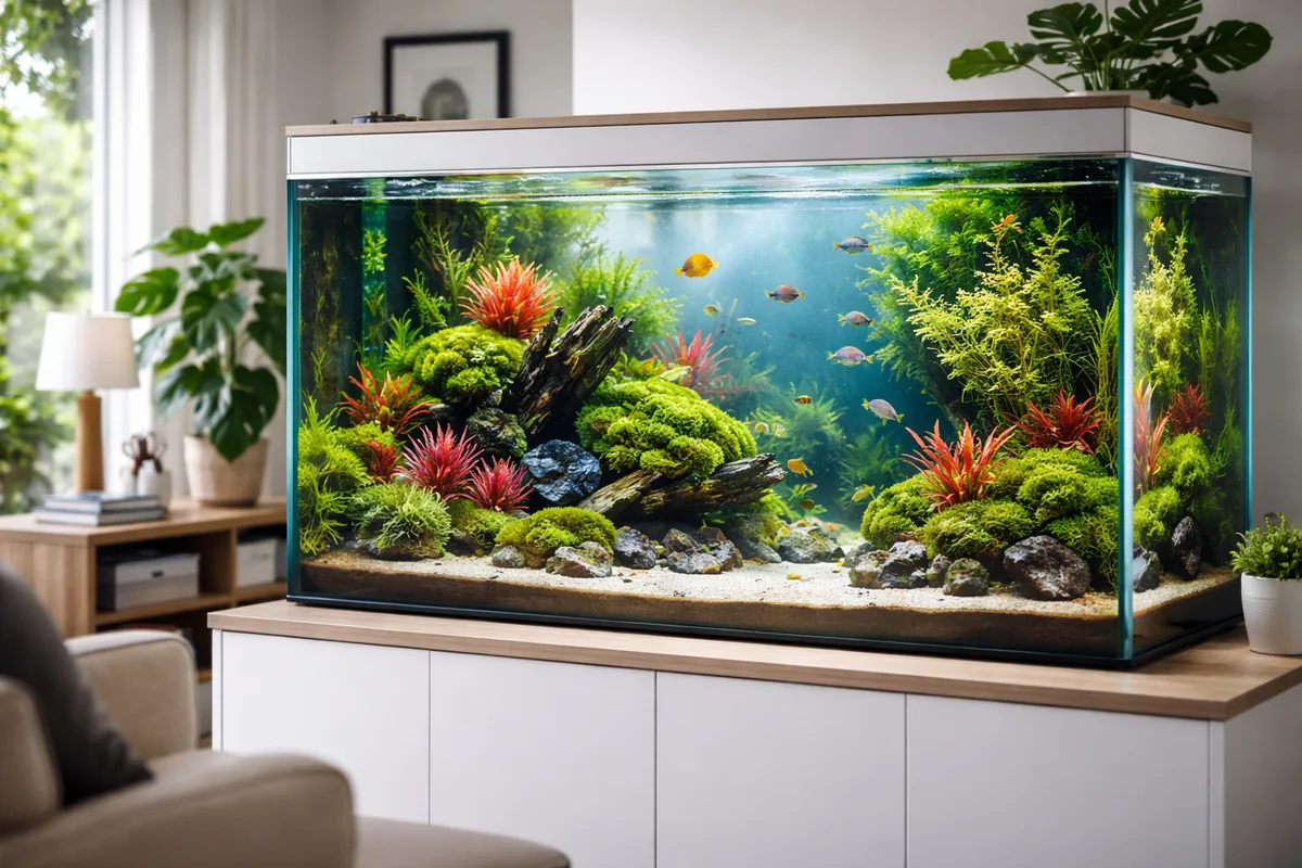 Les plus beaux aquariums pour poissons : création et entretien