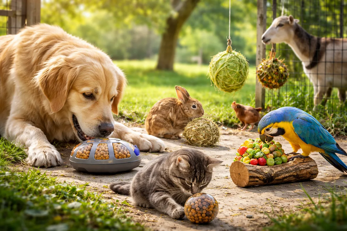 Les stratégies d'enrichissement pour le bien-être animal