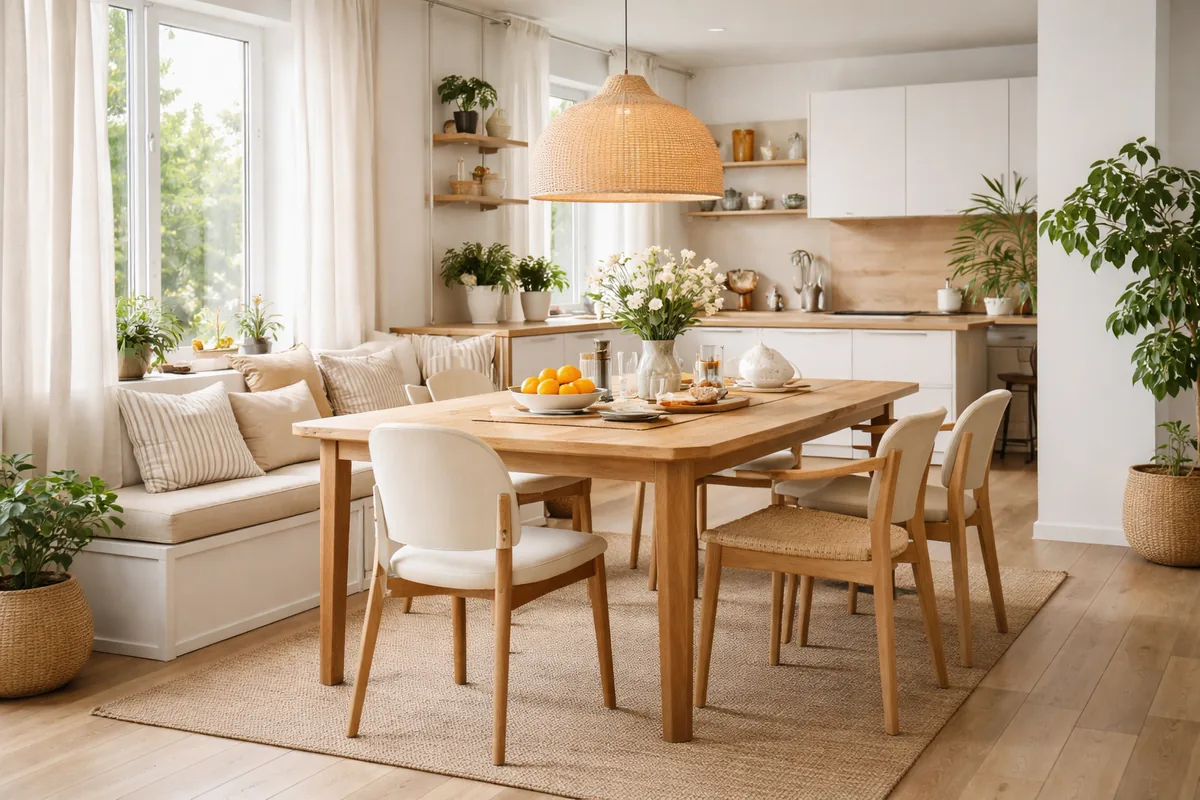 Comment créer un coin repas convivial dans votre maison