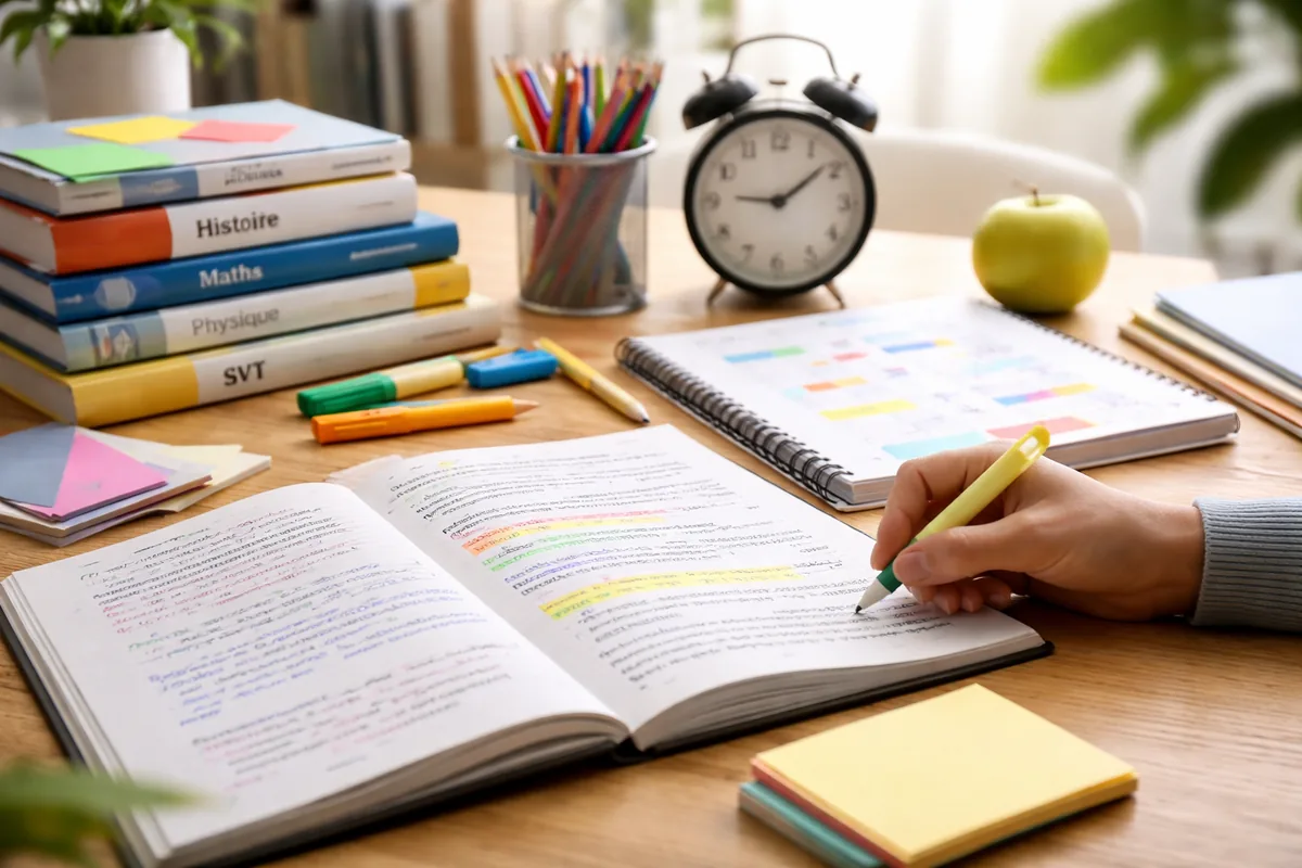 Comment utiliser des méthodes de révision adaptées pour le Bac et le Brevet