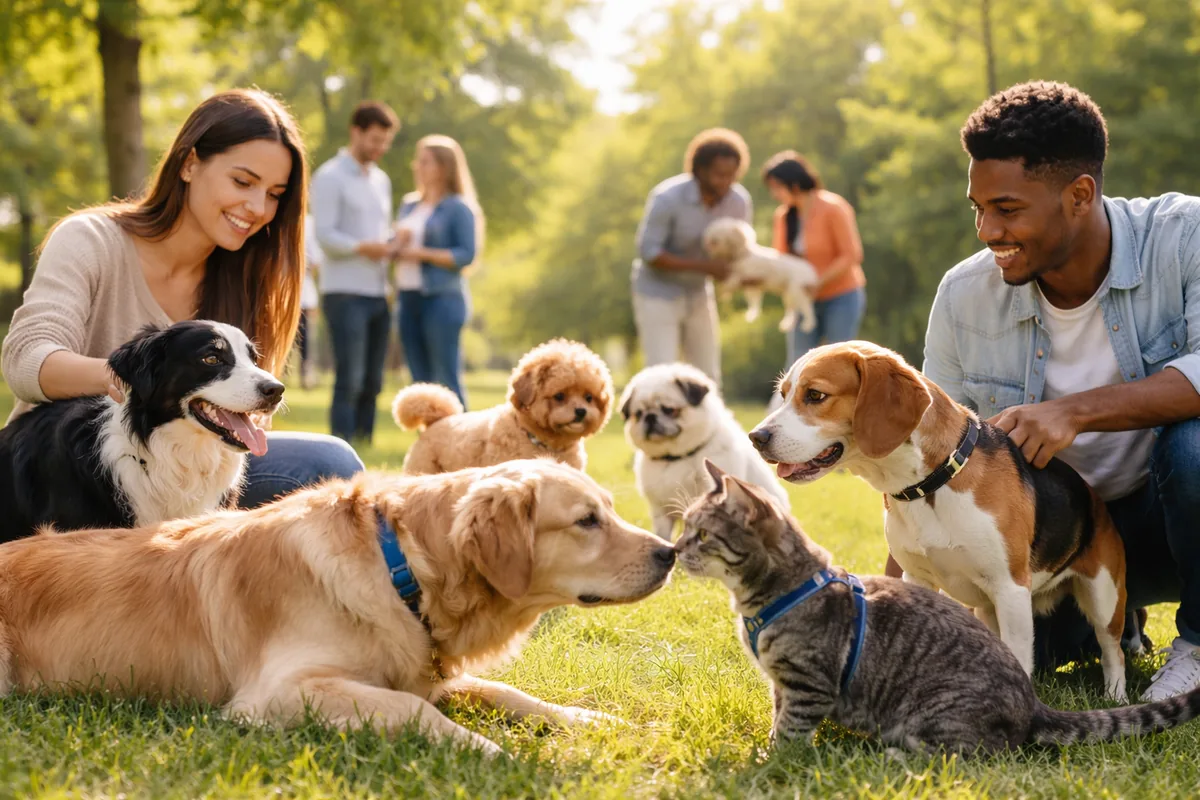 Comment aider les animaux de compagnie à socialiser avec d'autres animaux et humains