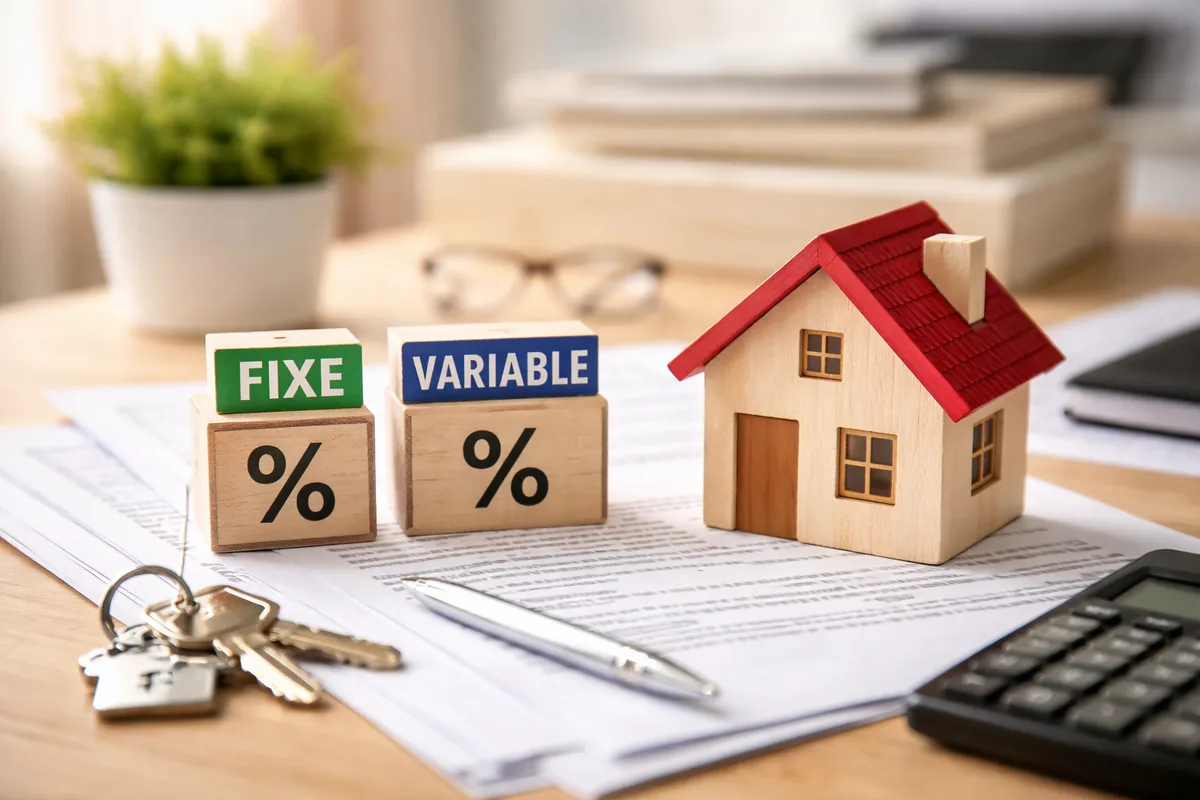 Comment choisir entre taux fixe ou variable pour un prêt immobilier