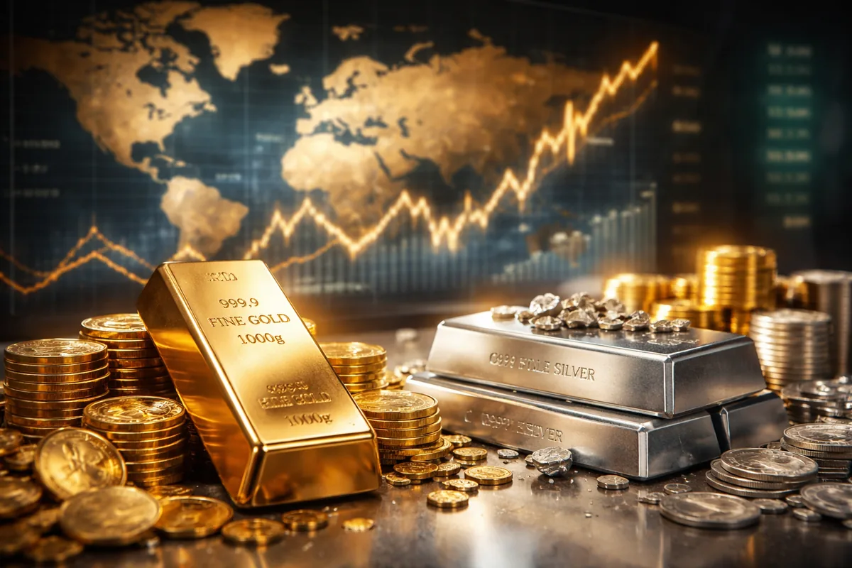 Comment la demande mondiale influence le cours de l'or et de l'argent